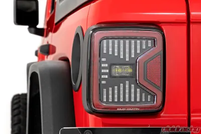 Rough Country LED Tail Light Jeep Wrangler JL 2 Door Wrangler JL Unlimited 2018-2022 - RCH5900