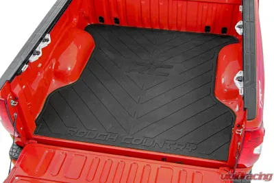 Rough Country Bed Mat 6' for Ford Ranger 2019-2023, Durable Rubber with RC Logo - RCM672