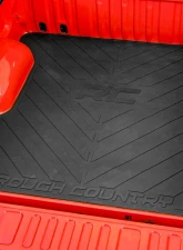 Rough Country Bed Mat 6'7" for 2019-2024 Chevrolet Silverado 1500 & GMC Sierra, Rubber RC Logo                                     - RCM673 - Image 6