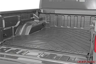 Rough Country Bed Mat 5' for Jeep Gladiator 2020-2024, Durable Rubber with RC Logo - RCM687