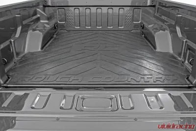 Rough Country Bed Mat 5' for Jeep Gladiator 2020-2024, Durable Rubber with RC Logo - RCM687