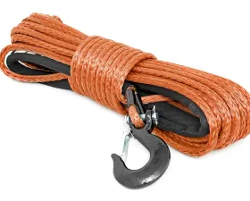 Rough Country Synthetic Rope 3 | 8 Inch 85 Ft Orange