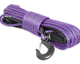 Rough Country Synthetic Rope 3 | 8 Inch 85 Ft Purple
