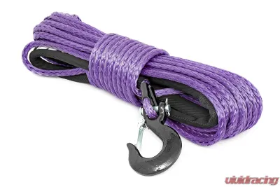 Rough Country Synthetic Rope 3 | 8 Inch 85 Ft Purple - RS112