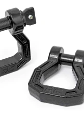 Rough Country D-Ring Forged Pair Black                                     - RS118 - Image 3