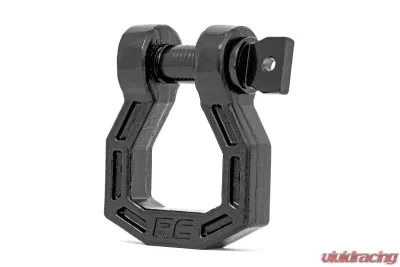 Rough Country D-Ring Forged Pair Black - RS118