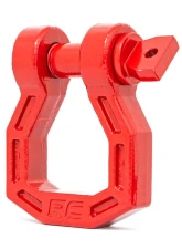 Rough Country D-Ring Forged Pair Red                                     - RS119 - Image 3