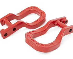 Rough Country Forged Tow Hooks Red Chevrolet Silverado 1500 2019-2020