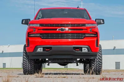 Rough Country RS132 Forged Red Tow Hooks for Chevrolet Silverado 1500 2019-2022 - RS132