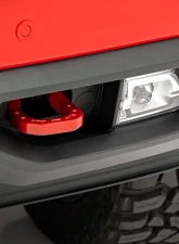 Rough Country RS132 Forged Red Tow Hooks for Chevrolet Silverado 1500 2019-2022                                     - RS132 - Image 5