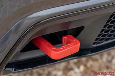 Rough Country Forged Red Tow Hooks for Jeep Cherokee 2015-2019 & Grand Cherokee 2015-2022 - RS133