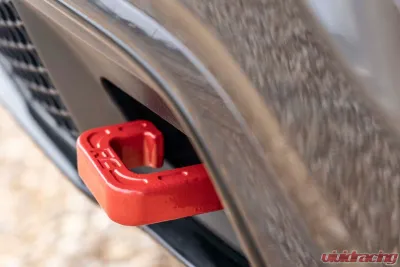 Rough Country Forged Red Tow Hooks for Jeep Cherokee 2015-2019 & Grand Cherokee 2015-2022 - RS133