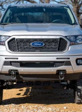 Rough Country Tow Hook Brackets for 2019-2023 Ford Ranger, Durable Steel, Black Powder Coated                                     - RS144 - Image 6