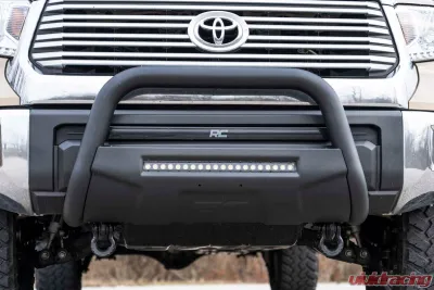 Rough Country Tow Hook Brackets for 2007-2021 Toyota Tundra, Steel D-Ring Shackle Conversion - RS145
