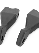 Rough Country Tow Hook Brackets for 2019-2022 Chevrolet Silverado 1500, Steel, Black Powder Coated                                     - RS147 - Image 6