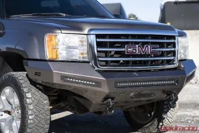 Rough Country Tow Hook Brackets for 2007-2013 Chevrolet Silverado 1500 & GMC Sierra, Black Steel - RS148