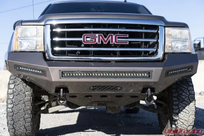 Rough Country Tow Hook Brackets for 2007-2013 Chevrolet Silverado 1500 & GMC Sierra, Black Steel - RS148