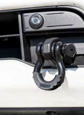 Rough Country Tow Hook Brackets for Nissan Titan 2017-2024, Durable Steel, Bolt-On D-Ring Conversion                                     - RS149 - Image 4