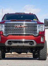 Rough Country Tow Hook Brackets for GMC Sierra 2020-2024, 3/4in D-Ring, Steel, Black Finish                                     - RS151 - Image 3