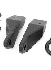 Rough Country Tow Hook Brackets D-Ring for 2007-2021 Toyota Tundra, Black Steel Construction                                     - RS154 - Image 6