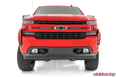Rough Country Tow Hook Brackets D-Ring Combo for 2019-2022 Chevrolet Silverado 1500 - RS155
