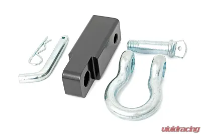 Rough Country 2 Inch Receiver D Ring Shackle Kit W/ Pin - RS157A