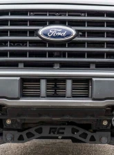 Rough Country Tow Hook Brackets D-Ring Combo for Ford F-150 2009-2020, Black Steel                                     - RS158 - Image 6