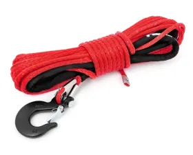 Rough Country Synthetic Rope 1 | 4 Inch 50 Ft Red