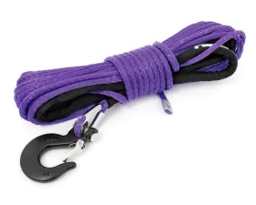 Rough Country Synthetic Rope 1 | 4 Inch 50 Ft Purple