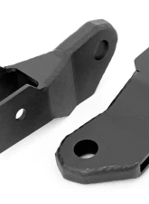 Rough Country Tow Hook to Shackle Bracket Mount for Chevrolet Colorado 2015-2022, Black Steel                                     - RS166 - Image 6