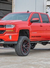 Rough Country Tow Hook Brackets for 2014-2019 Chevrolet Silverado 1500, Steel, Black                                     - RS169 - Image 5