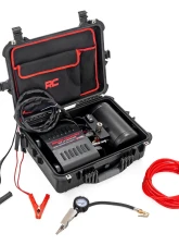 Rough Country Portable Twin Motor Air Compressor 12V 150PSI 6.16 CFM with Carry Case                                     - RS208A - Image 6