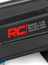 Rough Country 6500-LB Winch W/ Remote UTV Synthetic Rope                                     - RS6500SA - Image 3