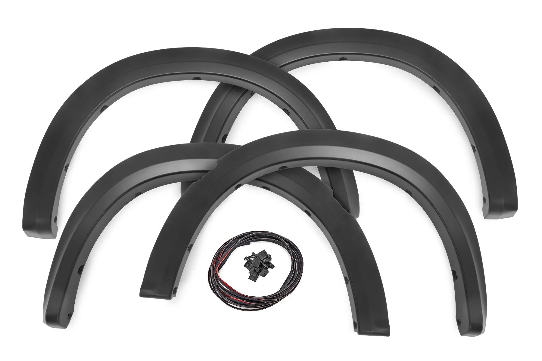 Rough Country Sport Fender Flares PXQ Black Metallic Ram 1500 2WD | 4WD 2010-2018 & Classic - S-D10912-PXQ
