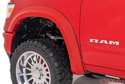 Rough Country Sport Fender Flares PR4 Flame Red for Ram 1500 2019-2024, 5" Height - S-D10914-PR4