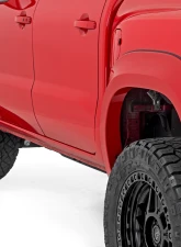 Rough Country Fender Flares Sport KAD Gun Metal Nissan Frontier 2WD | 4WD 2022-2025                                     - S-N12200-KAD - Image 6