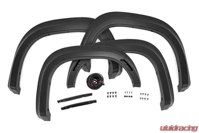 Rough Country Fender Flares Sport KAD Gun Metal Nissan Frontier 2WD | 4WD 2022-2025 - S-N12200-KAD