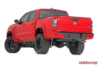 Rough Country Fender Flares Sport KAD Gun Metal Nissan Frontier 2WD | 4WD 2022-2025 - S-N12200-KAD