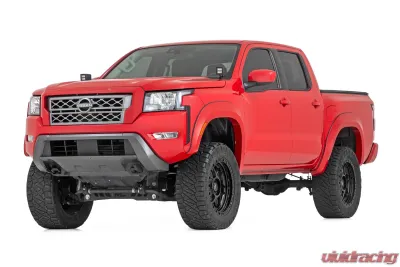 Rough Country Fender Flares Sport KAD Gun Metal Nissan Frontier 2WD | 4WD 2022-2025 - S-N12200-KAD