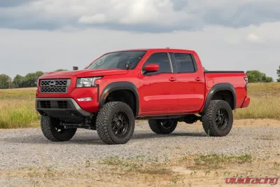 Rough Country Fender Flares Sport KAD Gun Metal Nissan Frontier 2WD | 4WD 2022-2025 - S-N12200-KAD