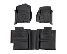Rough Country Sure-Fit Floor Mats FR & RR Chevy | GMC 1500 99-06 & Classic