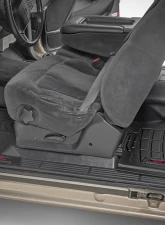 Rough Country Sure-Fit Floor Mats for Chevy GMC 1500 1999-2006 & Classic, All-Weather Rubber                                     - SM29912A - Image 4