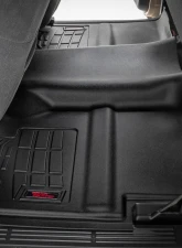 Rough Country Sure-Fit Floor Mats for Chevy GMC 1500 1999-2006 & Classic, All-Weather Rubber                                     - SM29912A - Image 5
