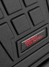 Rough Country Sure-Fit Floor Mats for Chevy GMC 1500 1999-2006 & Classic, All-Weather Rubber                                     - SM29912A - Image 6