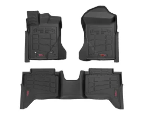 Rough Country Sure-Fit Floor Mats Front & Rear Crew Ford Ranger 2WD | 4WD 2024-2025