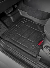 Rough Country Sure-Fit Floor Mats Front & Rear for 2024 Ford Ranger Crew Cab                                     - SM51003 - Image 2