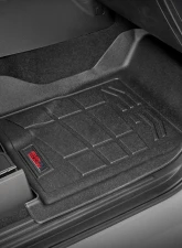 Rough Country Sure-Fit Floor Mats Front & Rear for 2024 Ford Ranger Crew Cab                                     - SM51003 - Image 3