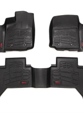 Rough Country Sure-Fit Floor Mats FR & RR Toyota Tacoma 2WD | 4WD 2016-2023                                     - SM71216 - Image 4