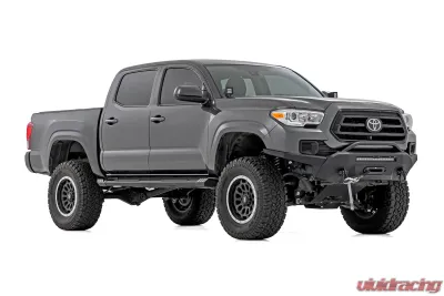 Rough Country HD2 Aluminum Running Boards Double Cab Toyota Tacoma 2WD | 4WD 2005-2023 - SRB051785A