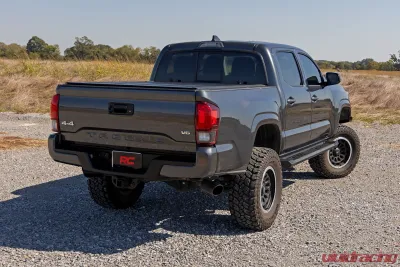 Rough Country HD2 Aluminum Running Boards Double Cab Toyota Tacoma 2WD | 4WD 2005-2023 - SRB051785A